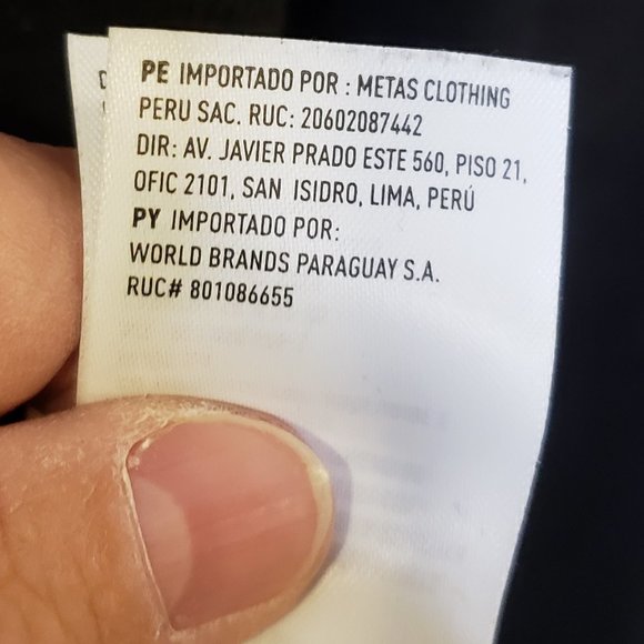 American Eagle Men's Black Grey Eagle Cuffed Long Sleeves Waffle Shirt -Size: XL - Picture 2 of 10